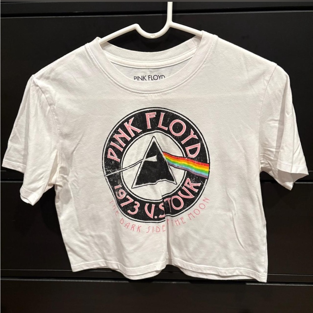 Pink Floyd White Short Sleeve Tee
